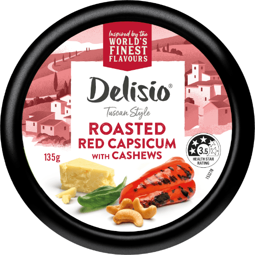 Obela Delisio Roasted Red Capsicum With Cashews Dip