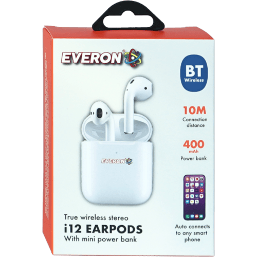 Everon I12 Earpods With Mini Powerbank Earphones
