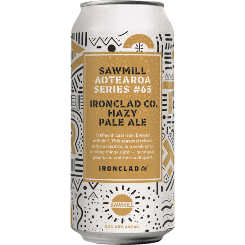 Sawmill Aotearoa Series #65 Ironclad Co. Hazy Pale Ale
