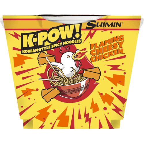 Suimin K-Pow Flaming Cheesy Chicken Korean-Style Spicy Noodles