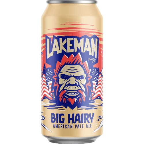 Lakeman Brewing Co Big Hairy American Pale Ale