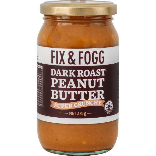 Fix & Fogg Dark Roast Super Crunchy Peanut Butter