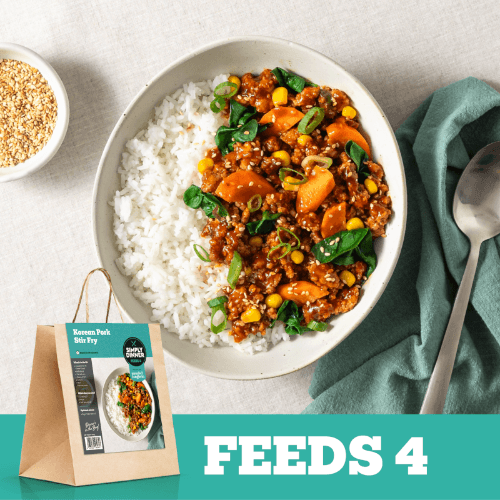 Simply Dinner Korean Pork Stir Fry Meal Kit