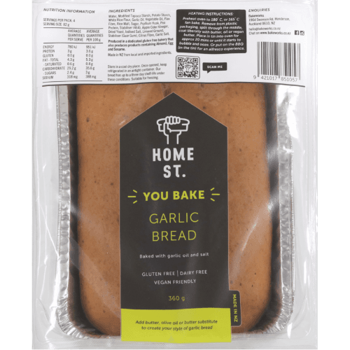 Home St. You Bake Garlic Bread