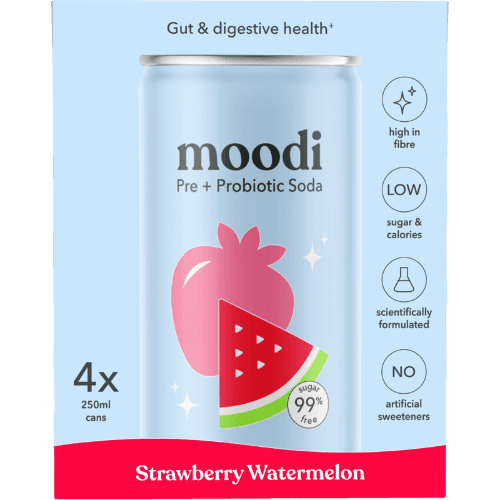 Moodi Strawberry Watermelon Carbonated Drinks