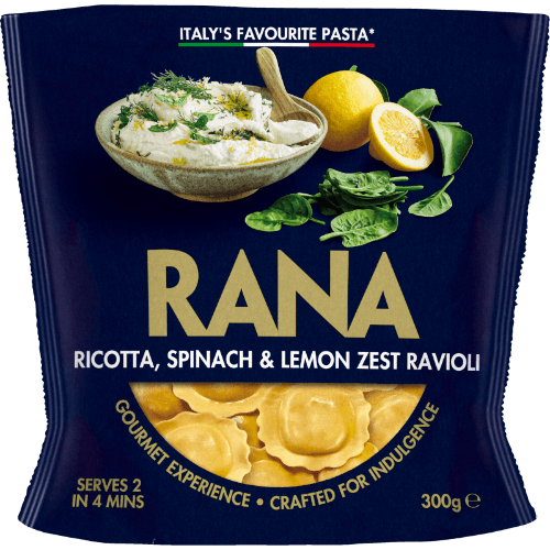 Rana Gourmet Ricotta, Spinach & Lemon Zest Ravioli Pasta