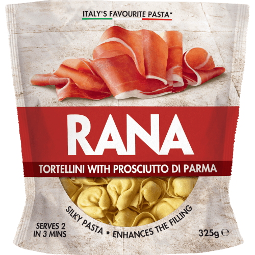 Rana Tortelini with Prosciutto Di Parma Pasta