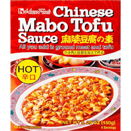 House Chinese Mabo Tofu Sauce Hot