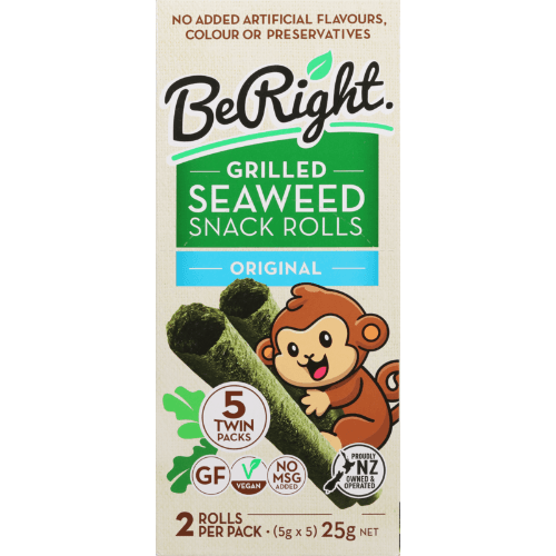 Be Right Original Grilled Seaweed Rolls Twin Pack