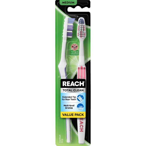 Reach Total Clean Medium Toothbrush