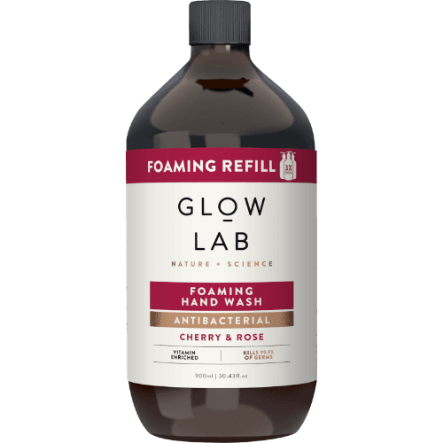 Glow Lab Cherry & Rose Antibacterial Foaming Handwash Refill