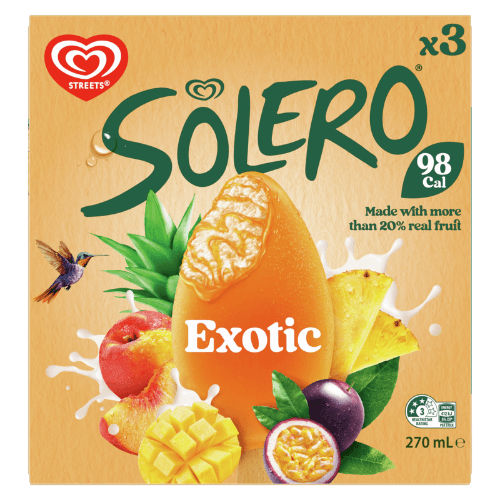 Streets Solero Exotic Frozen Dessert