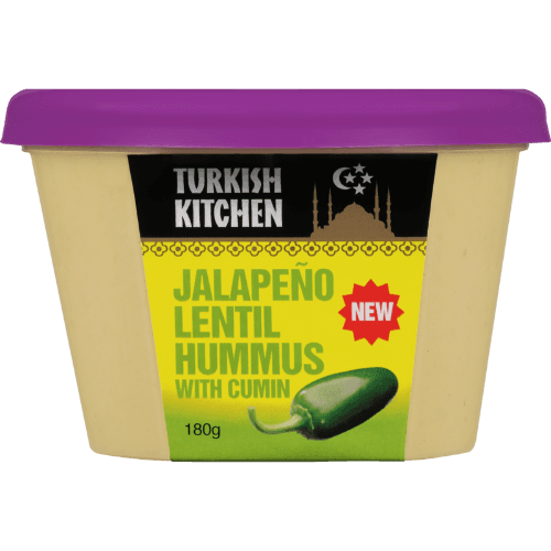 Turkish Kitchen Jalapeno Lentil Hummus With Cumin Dip