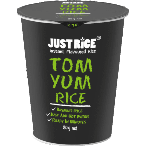 Just Rice Tom Yum Instant Flavoured Rice