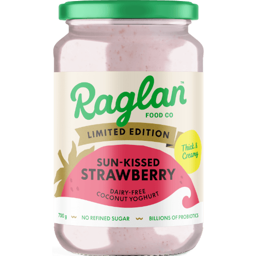 Raglan Food Co Sun-Kissed Strawberry Dairy-Free Coconut Yoghurt