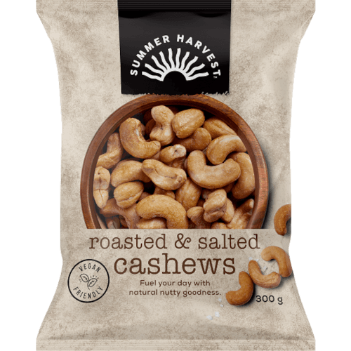 Summer Harvest Roasted & Salted Cashews