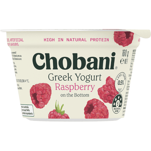 Chobani Greek Raspberry Yoghurt