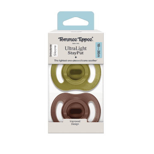 Tommee Tippee Ultra Light Stay Put Silicone Soother 18-36 Months