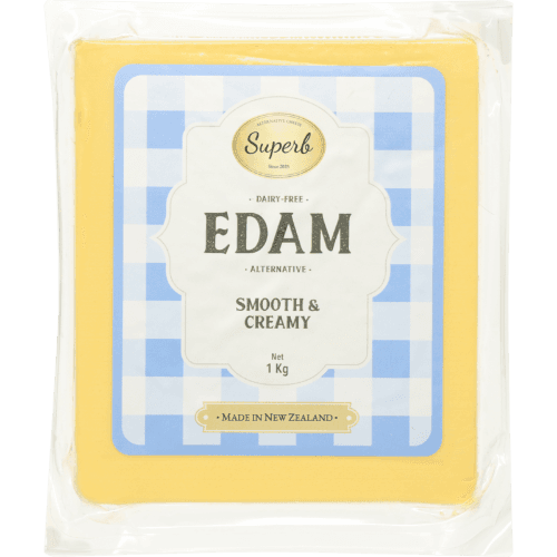 Superb Edam Alternative Dairy-free Cheese Block