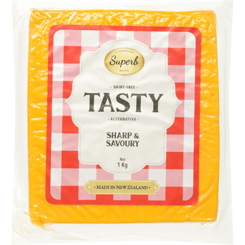 Superb Tasty Alternative Dairy-free Cheese Block