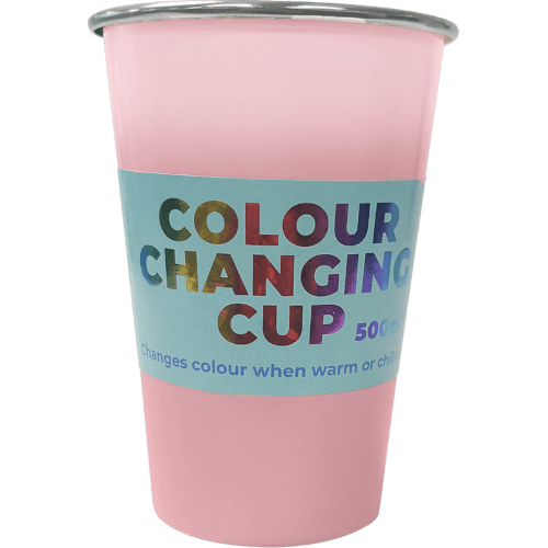 Snazzee SS Colour Change Cups 500ml SRT