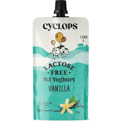 Cyclops Lactose Free Vanilla NZ Yoghurt