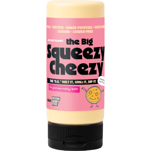 One Love Planet Dairy Free The Big Squeezy Cheezy Original