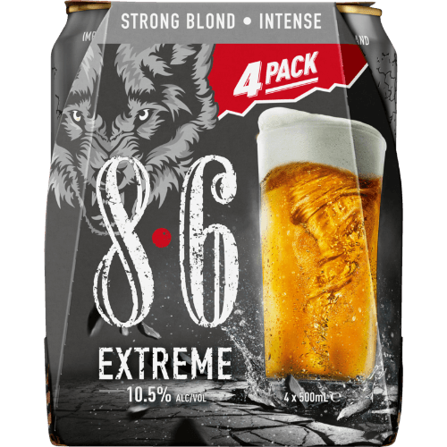Bavaria 8.6 Extreme Intense Strong Beer Cans
