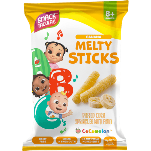 Snacktacular Banana Melty Sticks Baby Snack 8+ Months