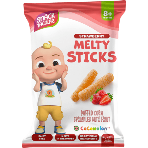 Snacktacular Strawberry Melty Sticks Baby Snack 8+ Months