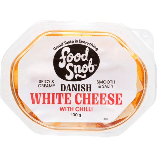 Food Snob Danish White Cheese With Chilli