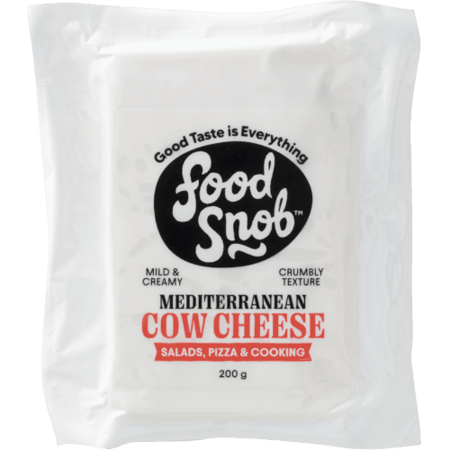 Food Snob Mediteranean Cow Cheese