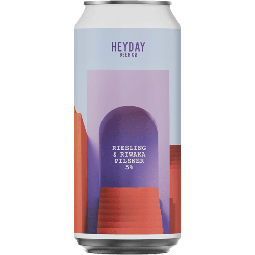 Heyday Beer Co Riesling & Riwaka Pilsner