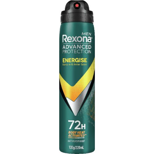 Rexona Men Energise Advanced Protection Antiperspirant Aerosol
