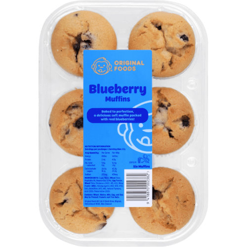 Original Foods Blueberry Muffins