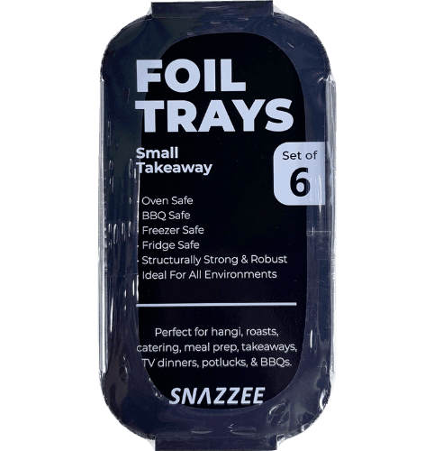 Snazzee Small Takeaway Foil Trays