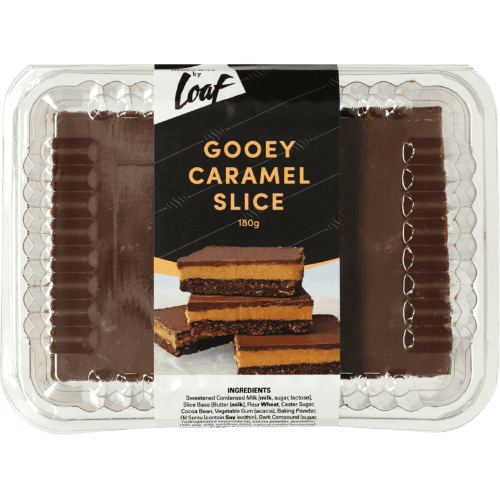 Loaf Gooey Caramel Slice