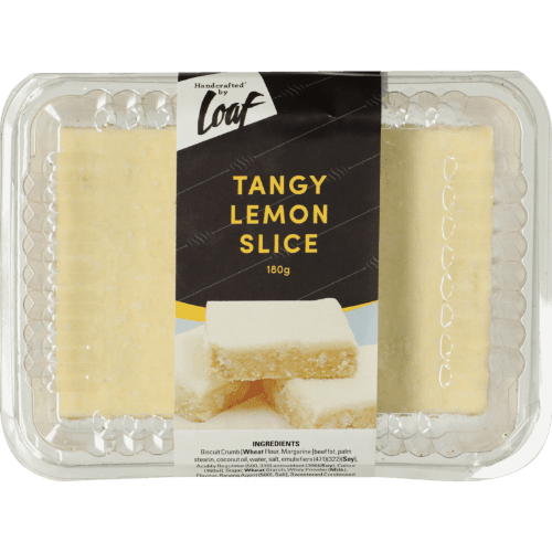 Loaf Tangy Lemon Slice