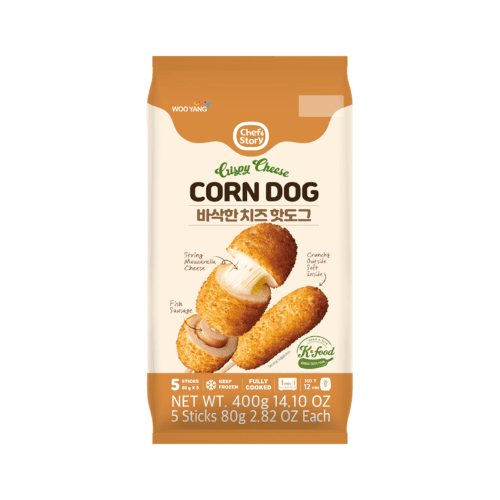 Chefs Story Crispy Cheese Corn Dog