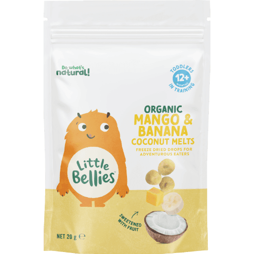 Little Bellies Mango & Banana Coconut Melts 12+ Months
