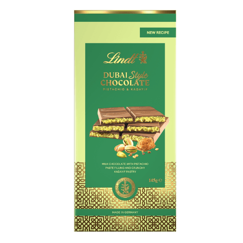 Lindt Dubai Style Milk Chocolate Block