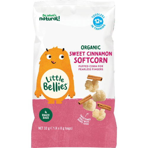 Little Bellies Organic Sweet Cinnamon Softcorn Snack 12+ Months
