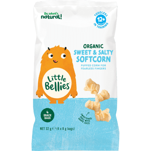 Little Bellies Organic Sweet & Salty Softcorn Snack 12+ Months