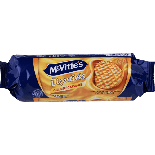 McVitie's Digestives Golden Caramel Biscuits