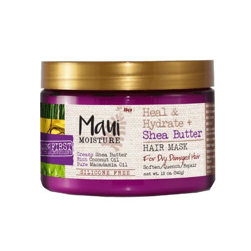 Maui Moisture Heal & Hydrate + Shea Butter Hair Mask For Dry & Damaged Hair