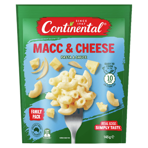 Continental Macc & Cheese Pasta & Sauce