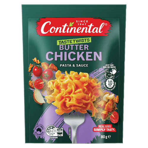 Continental Taste Twists Butter Chicken Pasta & Sauce