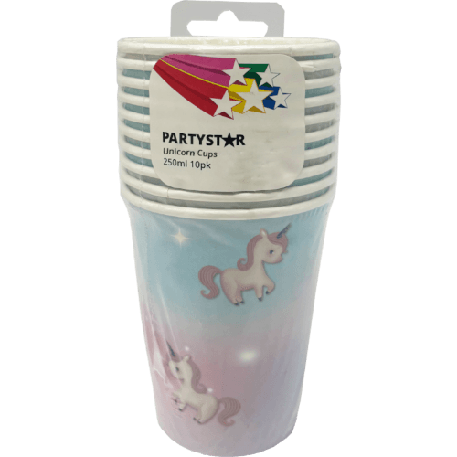 Korbond Partystar Childrens Party Drink Cups Assorted