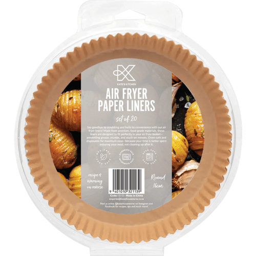 Kates Rnd Air Fryer Liner 16cm Paper