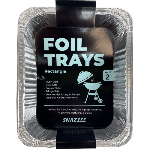 Snazzee Rectangle Roaster Foil Trays